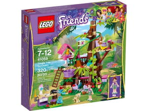 LEGO Friends 41059 Domek na drzewie w dungli - 2847621152