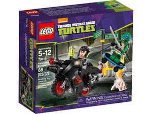 LEGO TURTLES 79118 Rowerowa ucieczka Karai - 2847621173