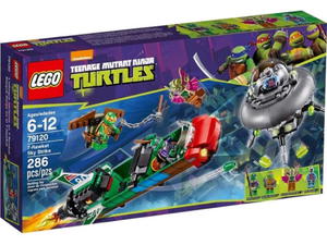 LEGO TURTLES 79120 Podniebne uderzenie T-Rawket - 2847621175