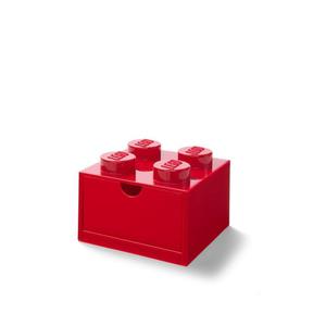 LEGO Classic 40201730 Szufladka na biurko klocek LEGO Brick 4 - Czerwony - 2862390827
