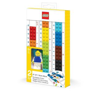 LEGO Classic 52558 Linijka z klockw LEGO - do zbudowania i Minifigurka - 2868204204