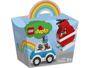 LEGO DUPLO 10957 Helikopter straacki i radiowz - 2862391011