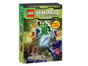 LEGO Ninjago GDLS61004 Rok wy, Czci 1-3 Pakiet (3 DVD) - 2847621213