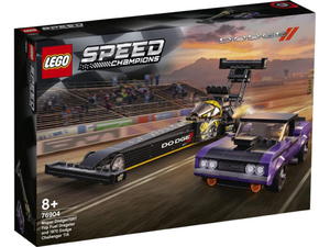 LEGO Speed Champions 76904 Mopar Dodge//SRT Top Fuel Dragster i 1970 Dodge Challenger T/A - 2862391264