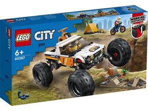 LEGO 60387 City Przygody samochodem terenowym z napdem 4x4 - 2870472553