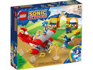 LEGO 76991 Sonic the Hedgehog Tails z warsztatem i samolot Tornado - 2873944707