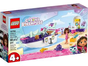 LEGO 10786 Koci domek Gabi Statek i spa Gabi i Syrenkotki - 2874120572