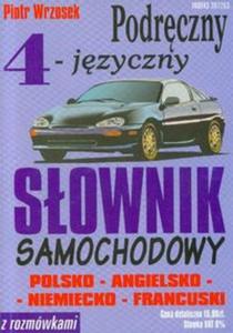 Podrczny 4 - jzyczny sownik samochodowy polsko - angielsko - niemiecko - francuski - 2856044792