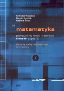 Matematyka 3 Podrcznik Cz 2 - 2847154105