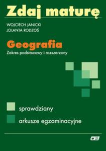 Zdaj matur Geografia Sprawdziany akrusze egzaminacyjne - 2833194883