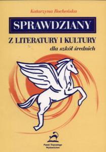 Sprawdziany z literatury i kultury dla szk rednich - 2833195119