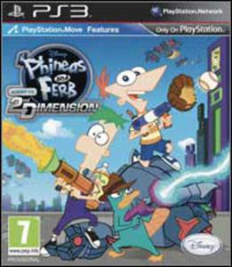 Phineas and Ferb Across The 2nd Dimension Move PS3 - 1613836967