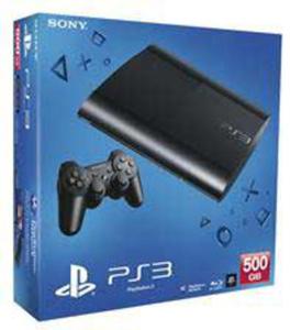 Konsola Playstation 3 Super Slim 500GB z padem dual shock 3 - 1613837078