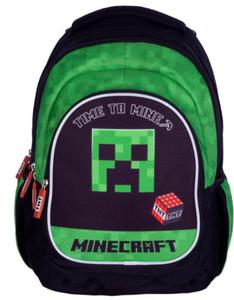 Plecak dla pierwszoklasisty Minecraft sztywne plecy - 2875590051