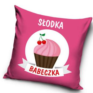 Poszewka na dzie kobiet 40x40 sodka babeczka - 2872684366