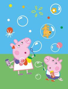 Koc licencyjny polarowy 130x170 winka Peppa PIG - 2875723614