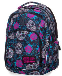 Plecak Modzieowy Coolpack Break Skull and roses - 2875590033