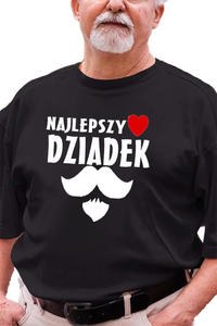 Koszulka z nadrukiem dla Dziadka " Najlepszy Dziadek " - 2869438114