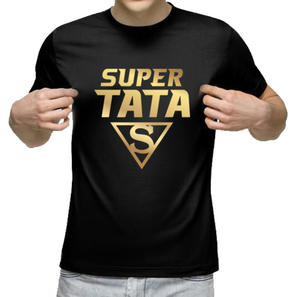 Koszulka mska - SUPER TATA - Prezent na dzie Ojca - 2869438164