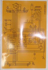 Naklejka schematu elektrycznego (49185303)