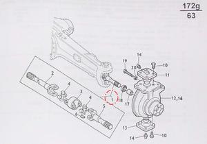 Po napdowa Carraro kompletna Zetor (930241) - 2826096032