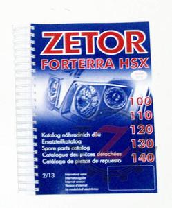 Katalog Zetor Forterra HSX 100, 110, 120, 140 - 2826096218