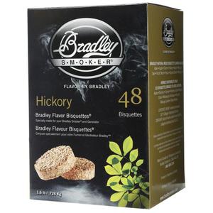 Bradley Bisquettes - Hickory - opakowanie 48 sztuk --- NAJTANIEJ W DECOFIRE!! ZAPYTAJ O OFERT: 668-151-378 - 2822789466