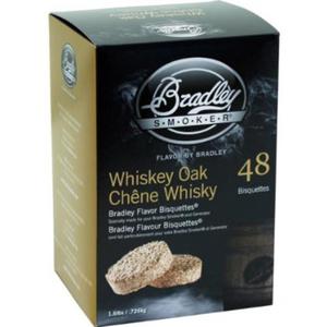 Bradley Bisquettes - Whiskey Oak - opakowanie 48 sztuk --- NAJTANIEJ W DECOFIRE!! ZAPYTAJ O OFERT: 668-151-378 - 2822789474