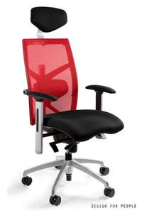 UNIQUE fotel biurowy EXACT czerwony (W-099Y-BL- 2) --- NAJTANIEJ W DECOFIRE!! ZAPYTAJ O OFERT: 668-151-378 - 2822788487