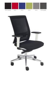 Fotel biurowy Grospol Level WS chrome tkanina FLEX --- NAJTANIEJ W DECOFIRE!! ZAPYTAJ O OFERT: 668-151-378 - 2822789831