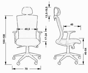 Fotel biurowy Sit Plus SMART czarny --- NAJTANIEJ W DECOFIRE!! ZAPYTAJ O OFERT: 668-151-378 - 2822789077