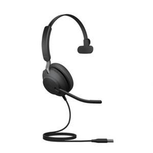 Jabra Evolve2 40, UC Mono Zestaw suchawkowy Przewodowa Opaska na gow - 2877826730