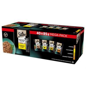 SHEBA Selection Select Slices Drobiowe Smaki 85g - 2878394773