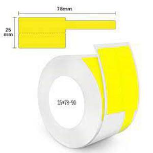 Etykiety termiczne Niimbot R25*78-90Yellow - 2878394832