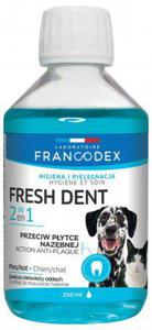 FRANCODEX Fresh dent - pyn do higieny jamy ustnej dla psw i kotw 250 ml - 2878852149