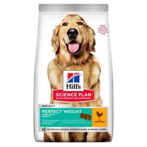 HILL'S Science plan canine adult large breed perfect weight chicken dog12kg - 2878852243