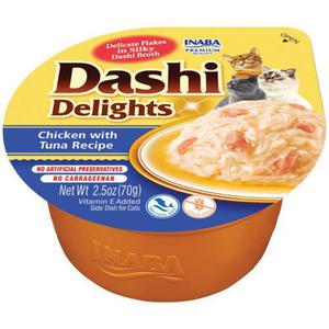 INABA DASHI DELIGHTS Kurczak Tuczyk 70g bulion dla kota - 2878852624