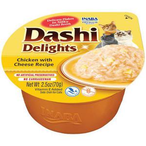 INABA DASHI DELIGHTS Kurczak z Serem 70g bulion dla kota - 2878852629