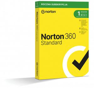 Norton 360 Standard 1D/12M ESD ( NIE WYMAGA KARTY) - 2875184686