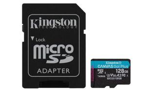 KINGSTON microSDXC Canvas Go Plus 128GB + adapter - 2877559093