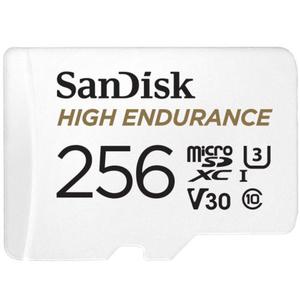 High Endurance microSDXC 256GB V30 z adapterem (rejestratory i monitoring) - 2878737750