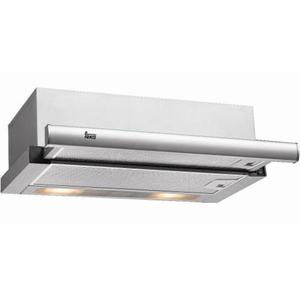 Okap teleskopowy TEKA TL1-52 INOX (332 m3/h; kolor srebrny) - 2876183215