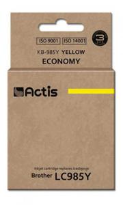 Tusz ACTIS KB-985Y (zamiennik Brother LC985Y; Standard; 19,5 ml; ty) - 2875186510