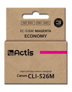 Tusz ACTIS KC-526M (zamiennik Canon CLI-526M; Standard; 10 ml; czerwony) - 2875186609