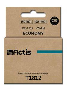 Tusz ACTIS KE-1812 (zamiennik Epson T1812; Standard; 15 ml; niebieski) - 2878393070