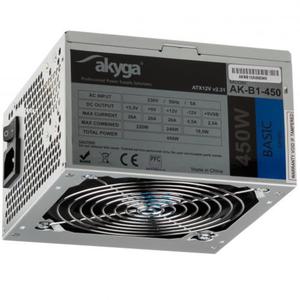 Zasilacz Akyga AK-B1-450 (450 W; Pasywne; 120 mm) - 2876503047