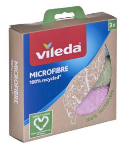 ciereczka Vileda Mikrofibra 100% Recycled 3 szt. - 2878254751