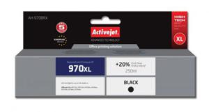 Tusz Activejet AH-970BRX (zamiennik HP 970XL CN625AE; Premium; 250 ml; czarny) - 2875503738