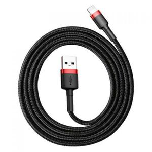 Kabel Baseus CALKLF-C19 (Lightning M - USB 2.0 M; 2m; kolor czarno-czerwony) - 2877916821