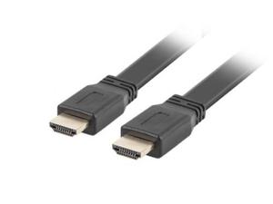 Kabel Lanberg CA-HDMI-21CU-0018-BK (HDMI M - HDMI M; 1,8m; kolor czarny) - 2871752673